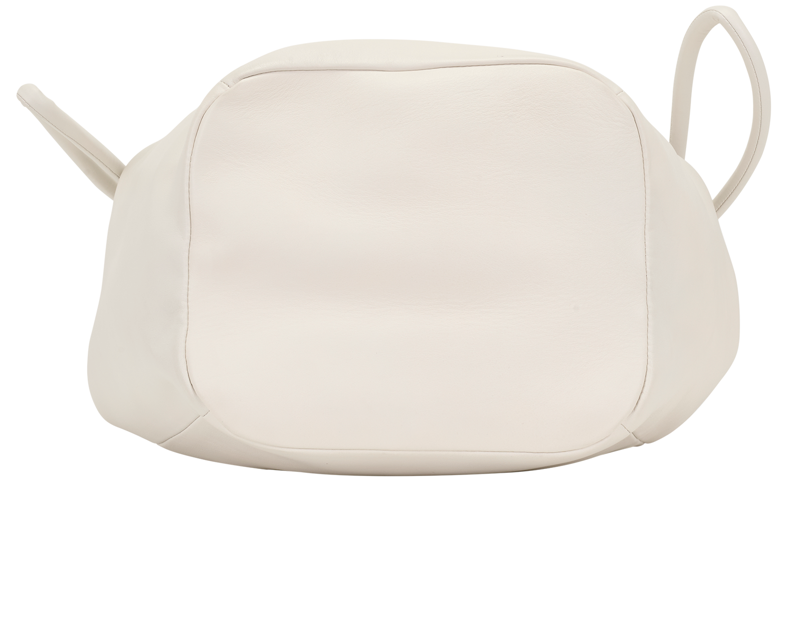 Beak Top Handle Bag, &pound;450, Handbags, White, Leather, Top view